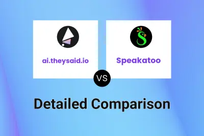 ai.theysaid.io vs Speakatoo