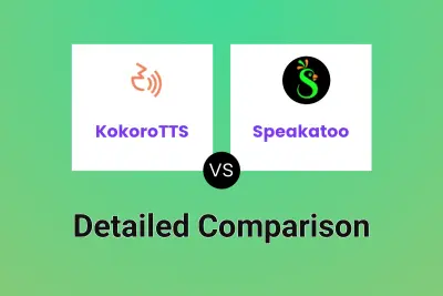 KokoroTTS vs Speakatoo