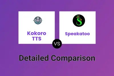 Kokoro TTS vs Speakatoo