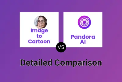 Image to Cartoon vs Pandora AI