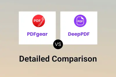 PDFgear vs DeepPDF