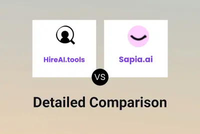HireAI.tools vs Sapia.ai