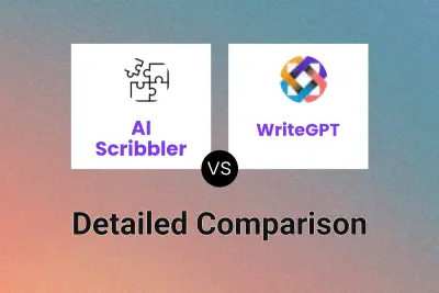 AI Scribbler vs WriteGPT Detailed comparison features, price