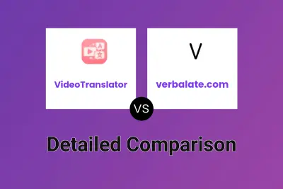 VideoTranslator vs verbalate.com