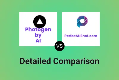 Photogen by AI vs PerfectAIShot.com
