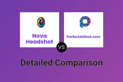 Nova Headshot vs PerfectAIShot.com