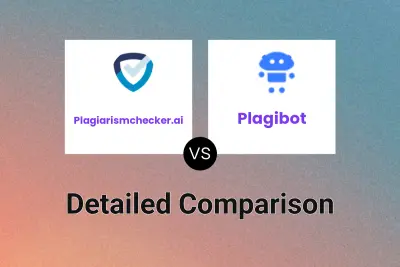 Plagiarismchecker.ai vs Plagibot