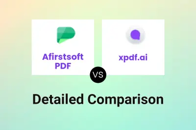 Afirstsoft PDF vs xpdf.ai