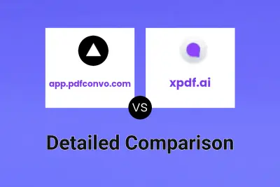 app.pdfconvo.com vs xpdf.ai