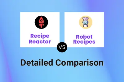 Recipe Reactor vs Robot Recipes
