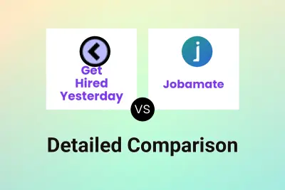 Get Hired Yesterday vs Jobamate