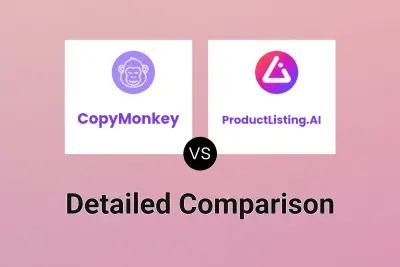 CopyMonkey vs ProductListing.AI Detailed comparison features, price