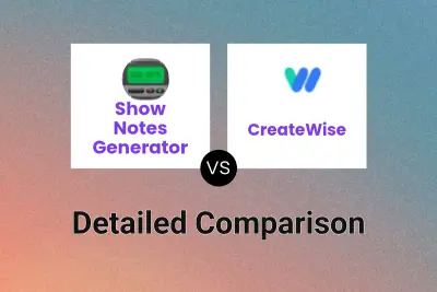 Show Notes Generator vs CreateWise