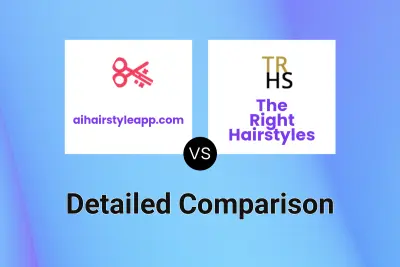 aihairstyleapp.com vs The Right Hairstyles