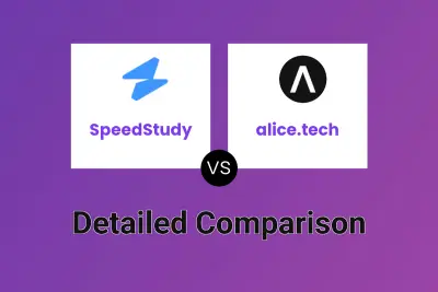 SpeedStudy vs alice.tech