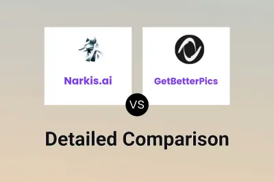 Narkis.ai vs GetBetterPics Detailed comparison features, price