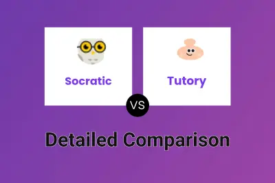 Socratic vs Tutory Detailed comparison features, price