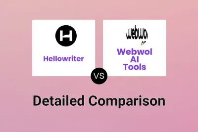Hellowriter vs Webwol AI Tools