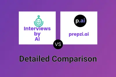 Interviews by AI vs prepzi.ai