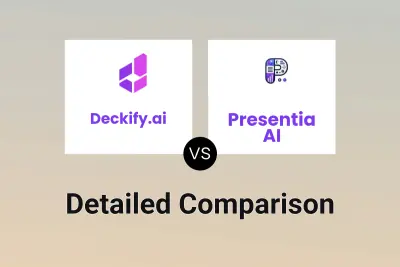 Deckify.ai vs Presentia AI Detailed comparison features, price