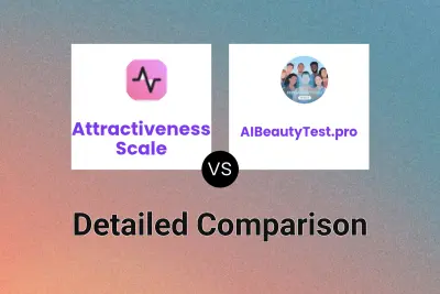 Attractiveness Scale vs AIBeautyTest.pro