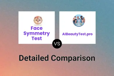 Face Symmetry Test vs AIBeautyTest.pro
