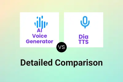 AI Voice Generator vs Dia TTS