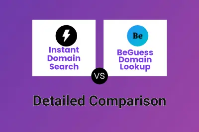 Instant Domain Search vs BeGuess Domain Lookup