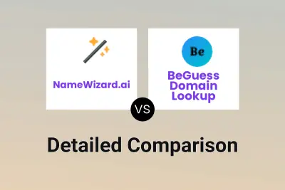 NameWizard.ai vs BeGuess Domain Lookup