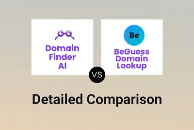Domain Finder AI vs BeGuess Domain Lookup