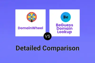 DomainWheel vs BeGuess Domain Lookup