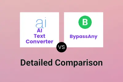 AI Text Converter vs BypassAny
