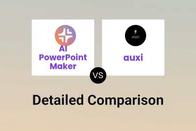 AI PowerPoint Maker vs auxi