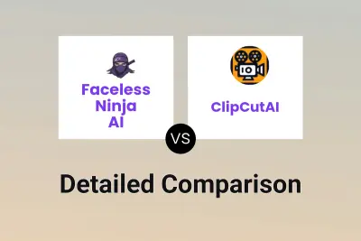 Faceless Ninja AI vs ClipCutAI