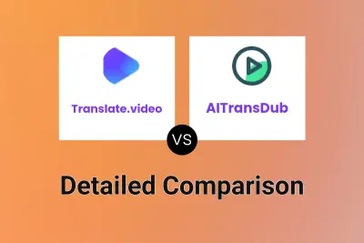 Translate.video vs AITransDub
