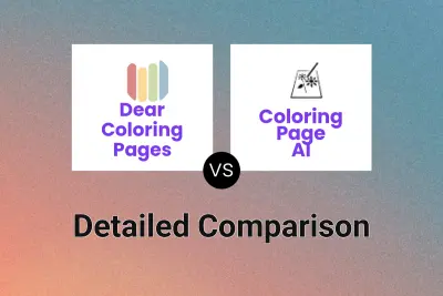 Dear Coloring Pages vs Coloring Page AI
