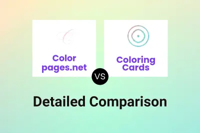 Color pages.net vs Coloring Cards