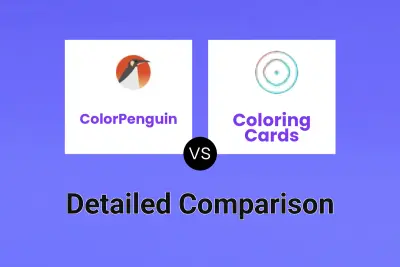 ColorPenguin vs Coloring Cards