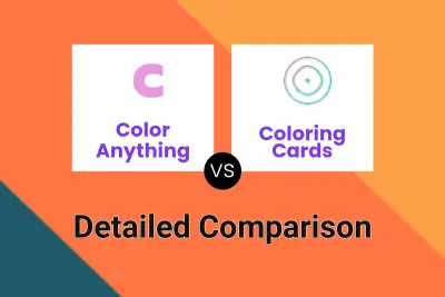Color Anything vs Coloring Cards