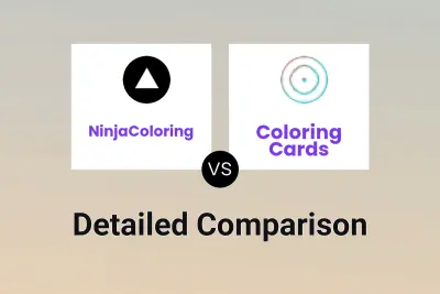 NinjaColoring vs Coloring Cards