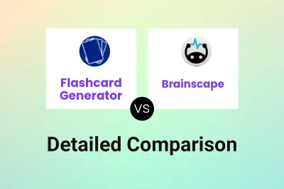 Flashcard Generator vs Brainscape