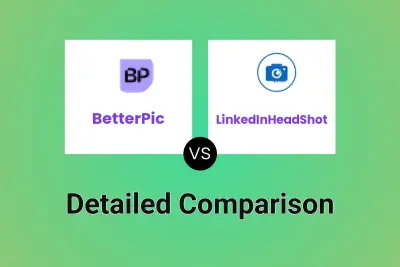 BetterPic vs LinkedInHeadShot