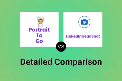 Portrait To Go vs LinkedInHeadShot