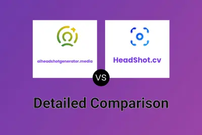 aiheadshotgenerator.media vs HeadShot.cv