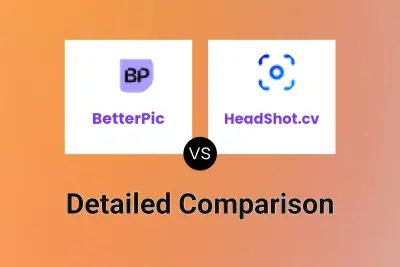 BetterPic vs HeadShot.cv