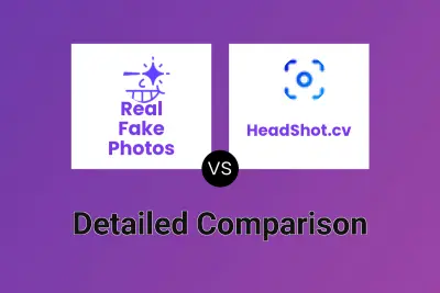 Real Fake Photos vs HeadShot.cv