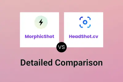 MorphicShot vs HeadShot.cv
