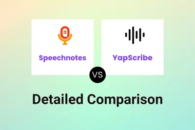Speechnotes vs YapScribe