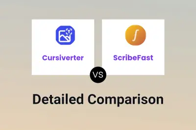 Cursiverter vs ScribeFast