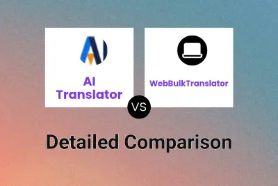 AI Translator vs WebBulkTranslator